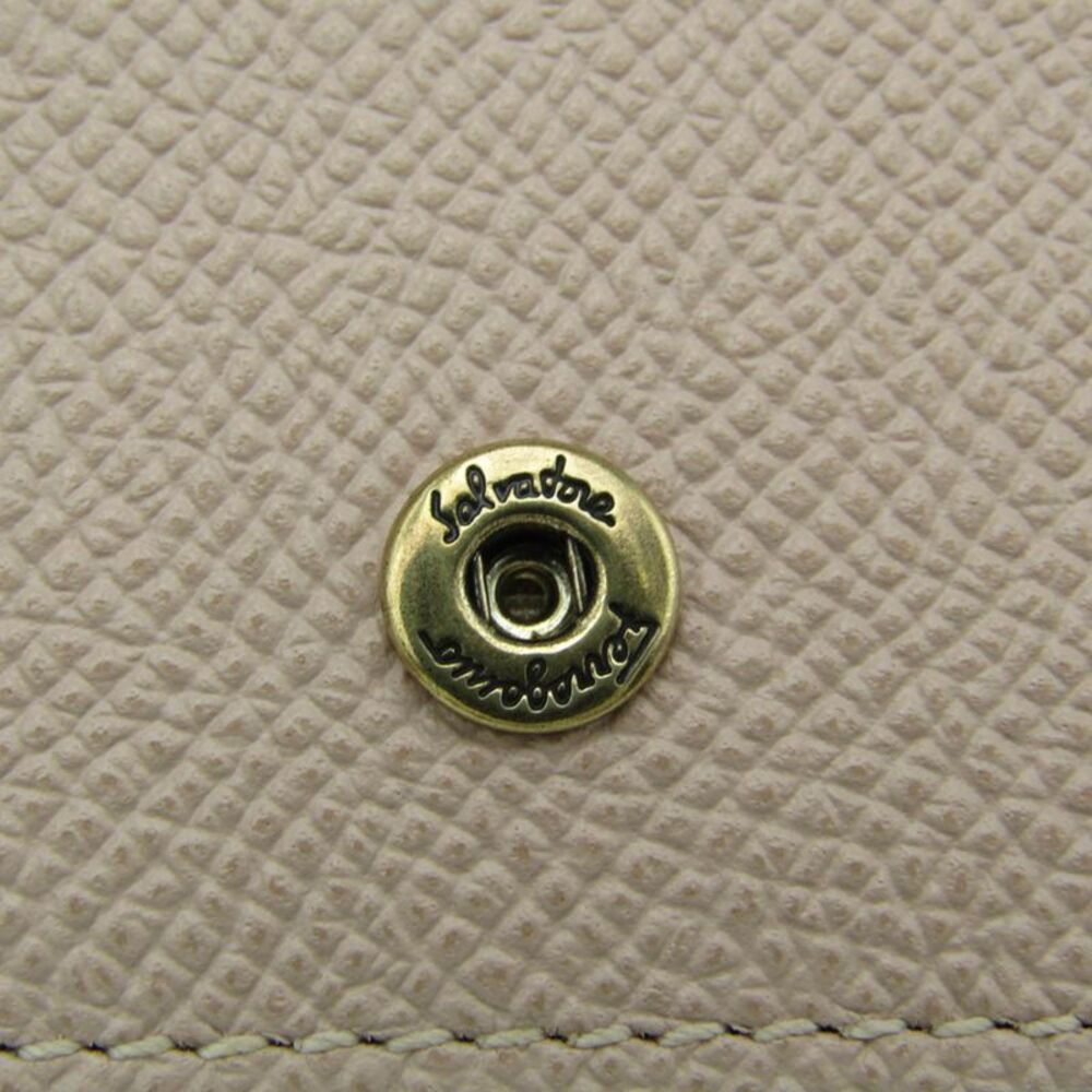 Salvatore Ferragamo Gancini Pink Leather Wallet (Pre-Owned) - Picture 8 of 11